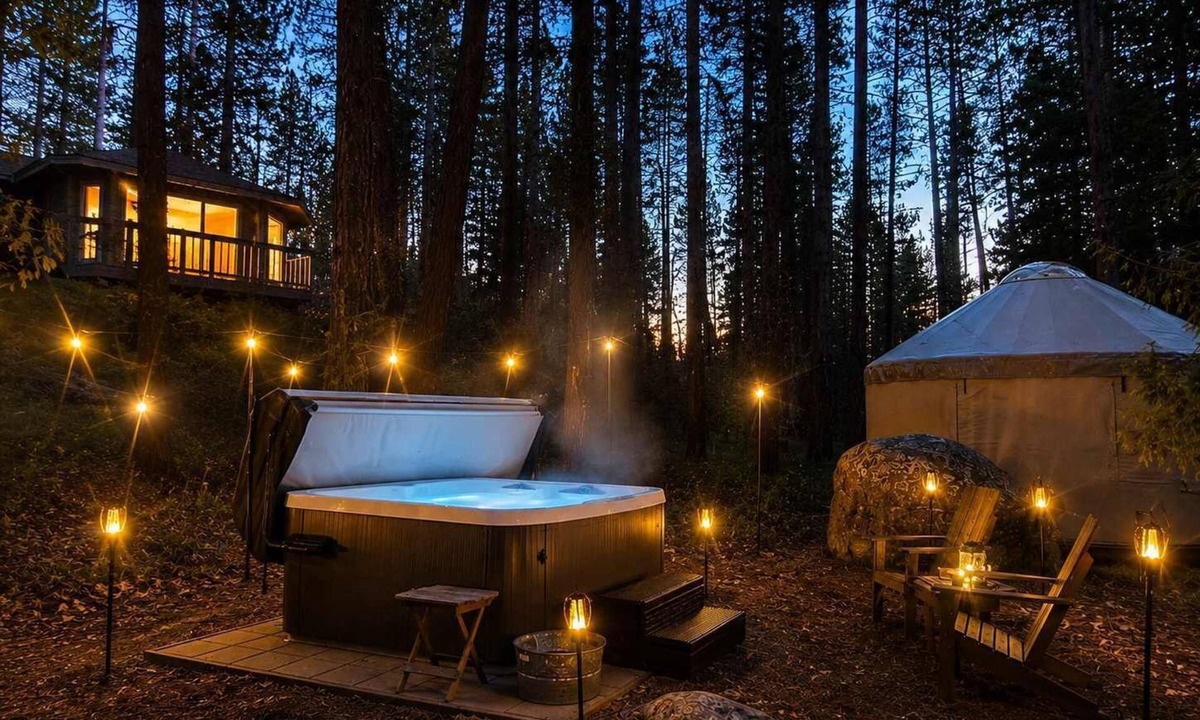 Idyllwild Cabin | 1-Acre Forest Sanctuary | Hot Tub | Wellness Yurt