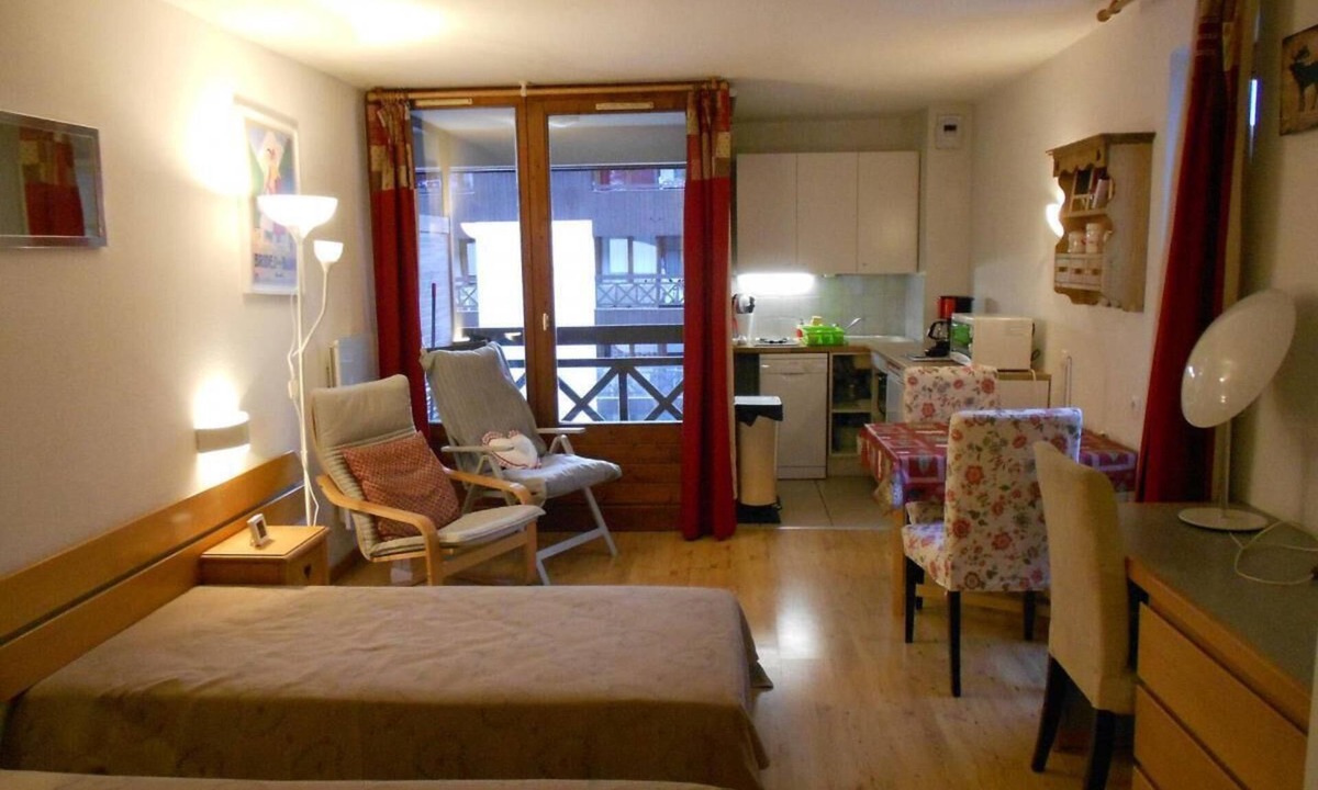 Brides-les-Bains Apartment | 3rd floor, balcony, tv, ski locker, 28m², Brides Les Bains
