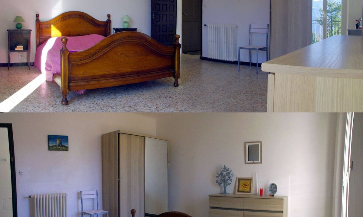 Ucciani Apartment | 95m², 3 bedrooms linen included, quiet, panoramic terrace, 25km Ajaccio