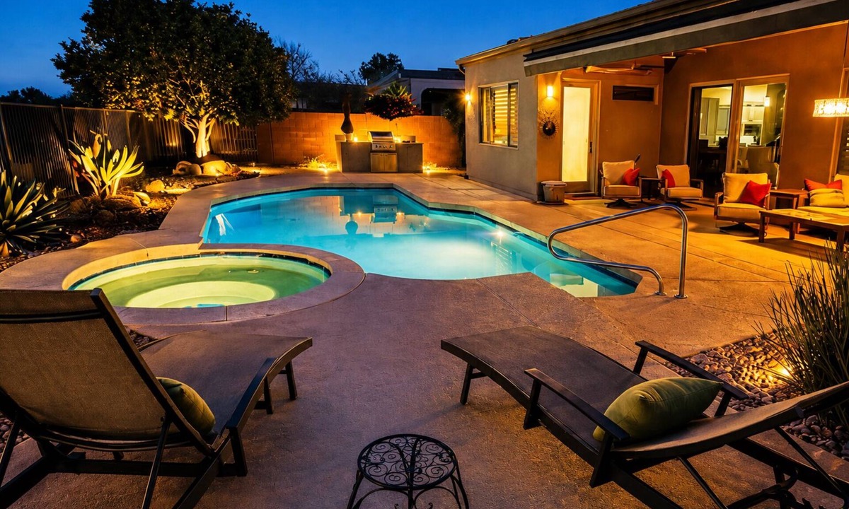 Anthem Country Club House | 🌵 Anthem Country Club Retreat. Heated Saltwater Pool, Spa, Casita & Office.