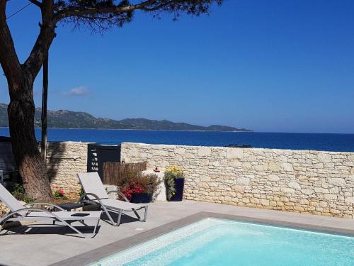 Saint-Florent Apartment | Appart Bleu Azur Adults only Piscine chauffée