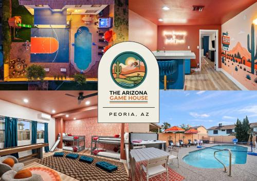 Peoria House | AZ Game House - Sport Court - Golf - Game Room
