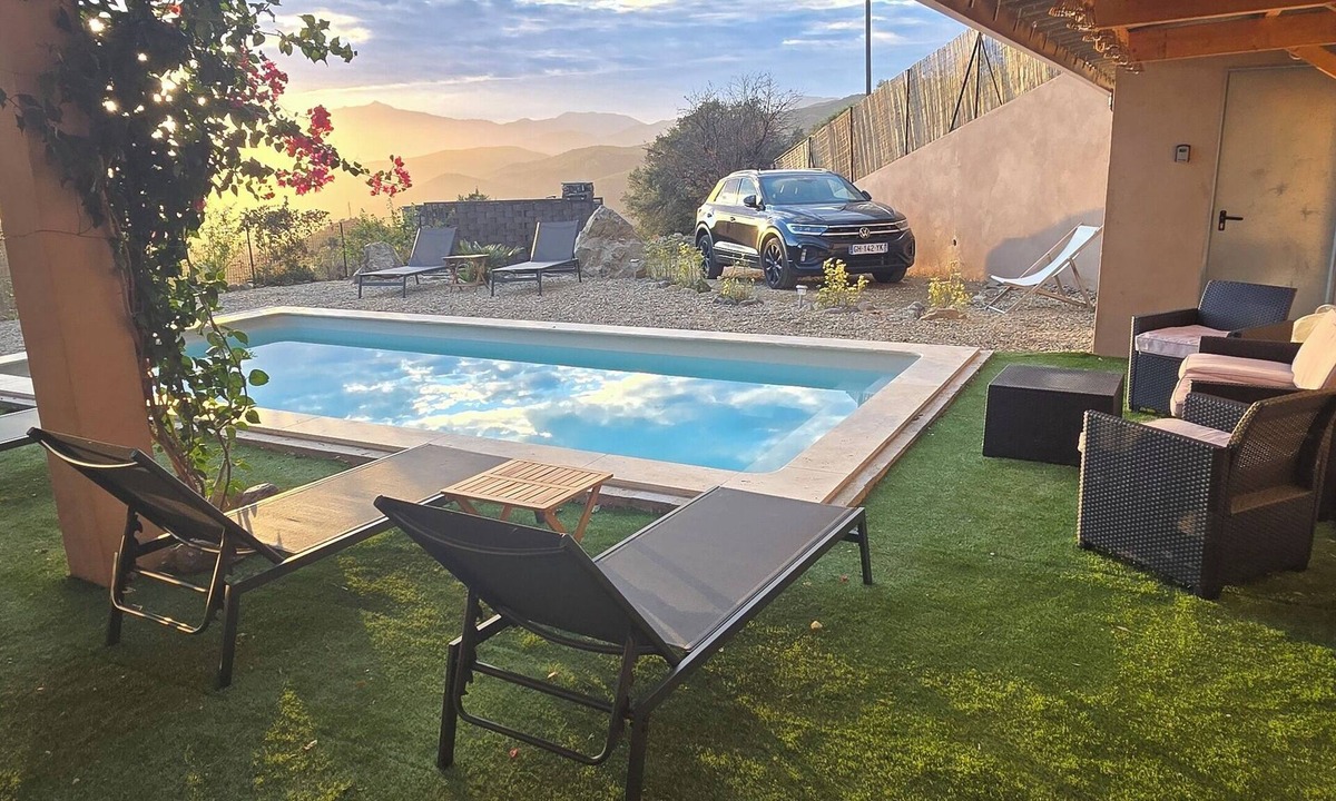 Moltifao House | Bas de Villa vue sur le Village
