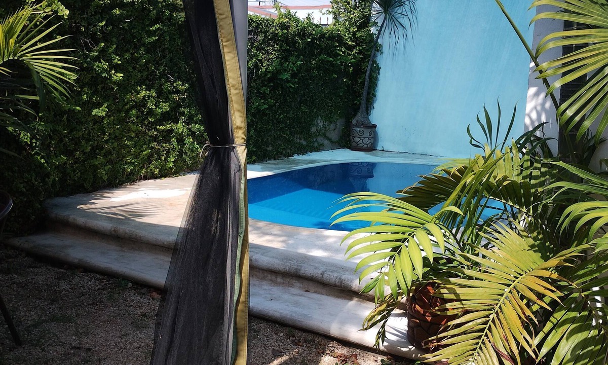 Merida House | Beautiful house with pool, bar. 3 bedrooms A/C (7 double beds), 3 bathrooms.