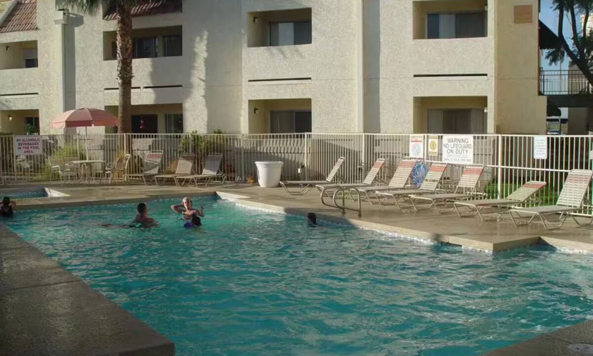 Surprise Condo | Beautiful studio, heated pool/spa, golf, restaurants, cover parking, location