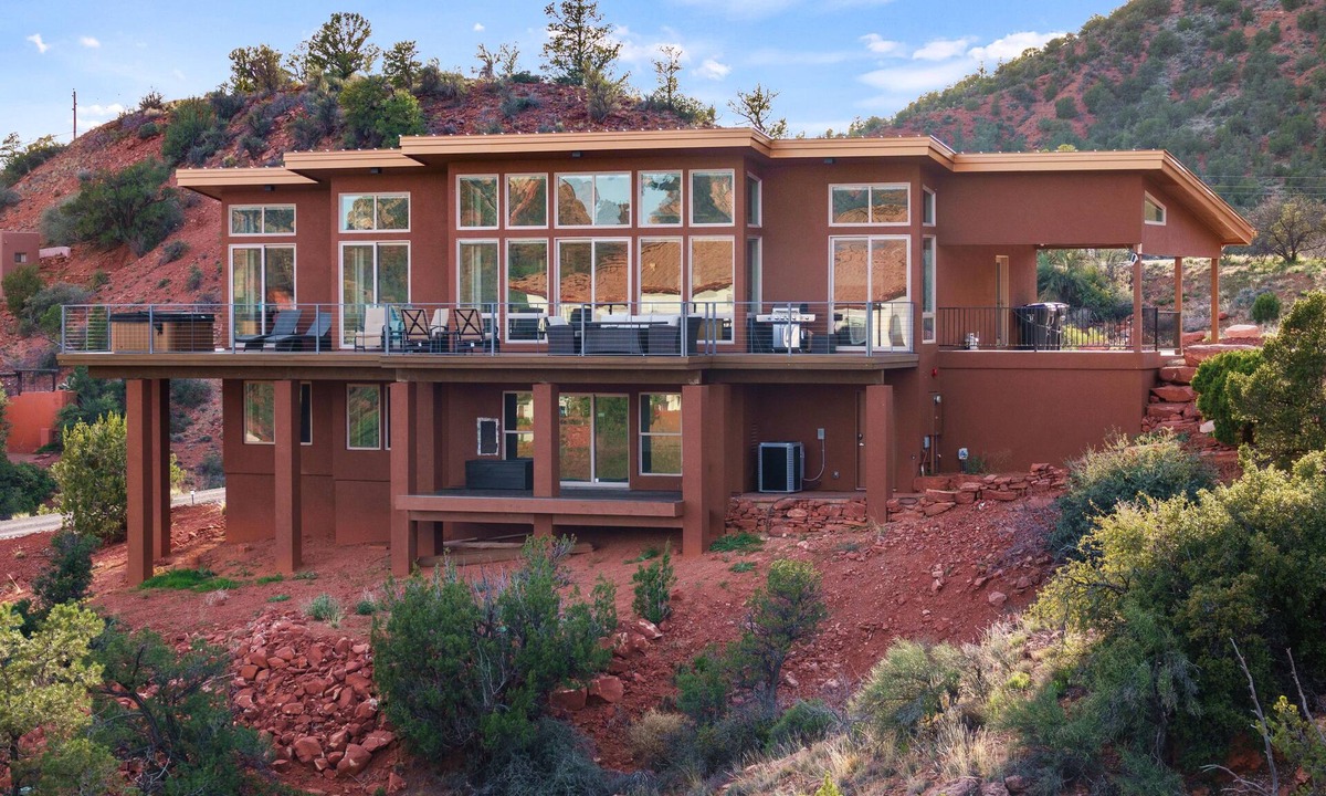 West Sedona House | Bella Vista Sedona - Pool, hot tub & beautiful Red Rock Views