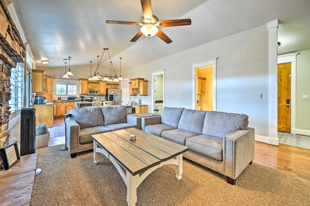 Flagstaff House | Bellemont Family Home w/Hot Tub & Playground Set