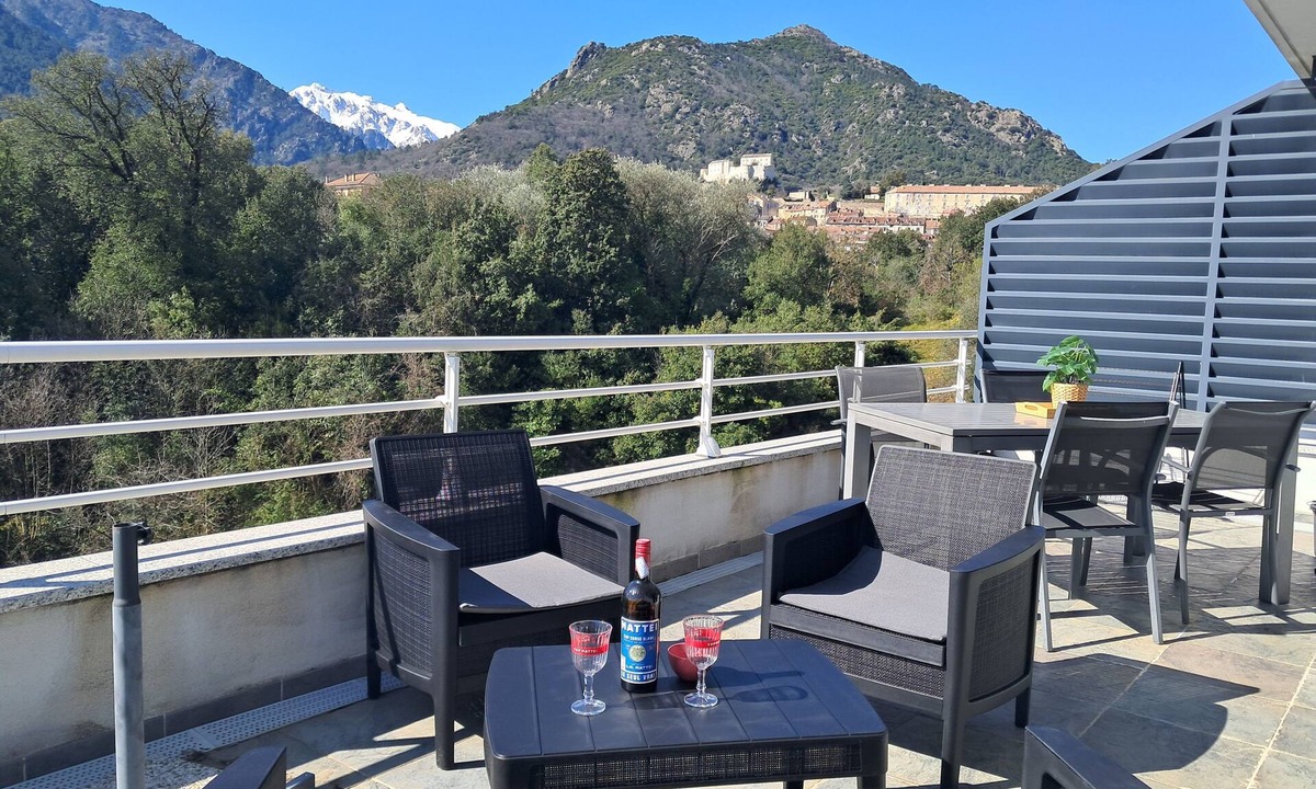 Corte Apartment | Bright 3-room apartment with mountain view and beautiful terrace + parking