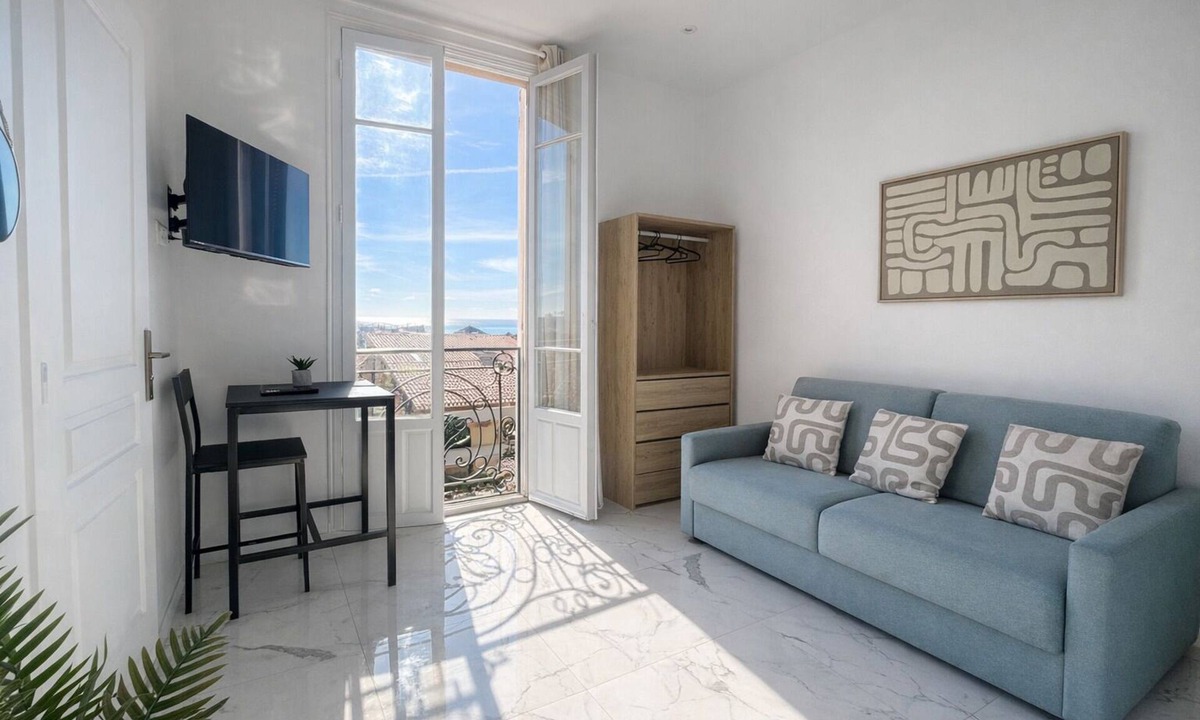 Cap d'Ail Apartment | Bright studio flat in Cap d'Ail - Near Monaco