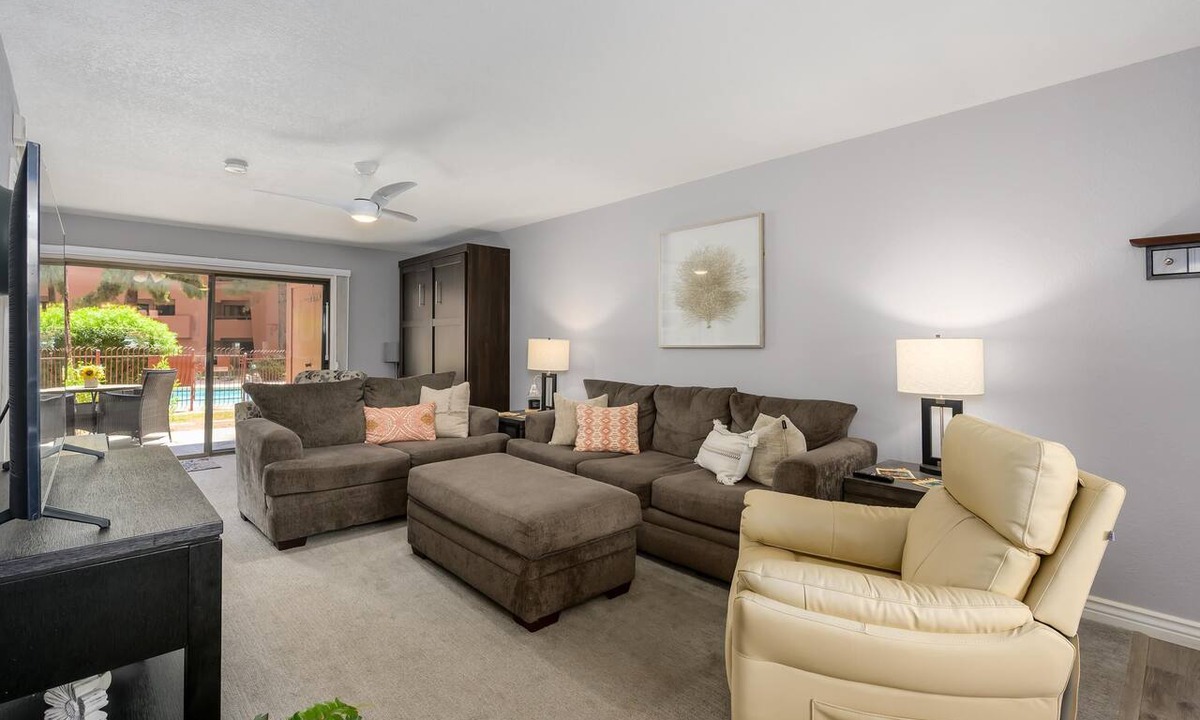 Paradise Valley Village Condo | CASA AQUA- Anasazi Village- Ground Floor lovely pool view