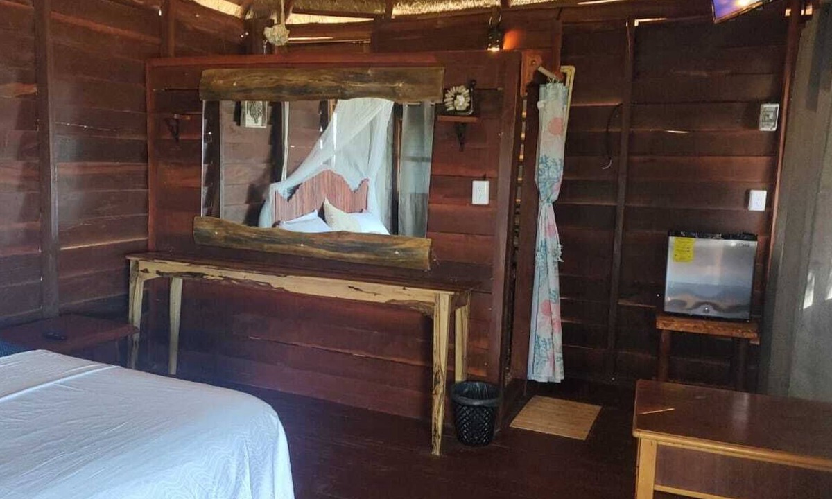 Merida Cabin | Casa Blanca where you can reconnect with nature & enjoy tranquility by the sea.