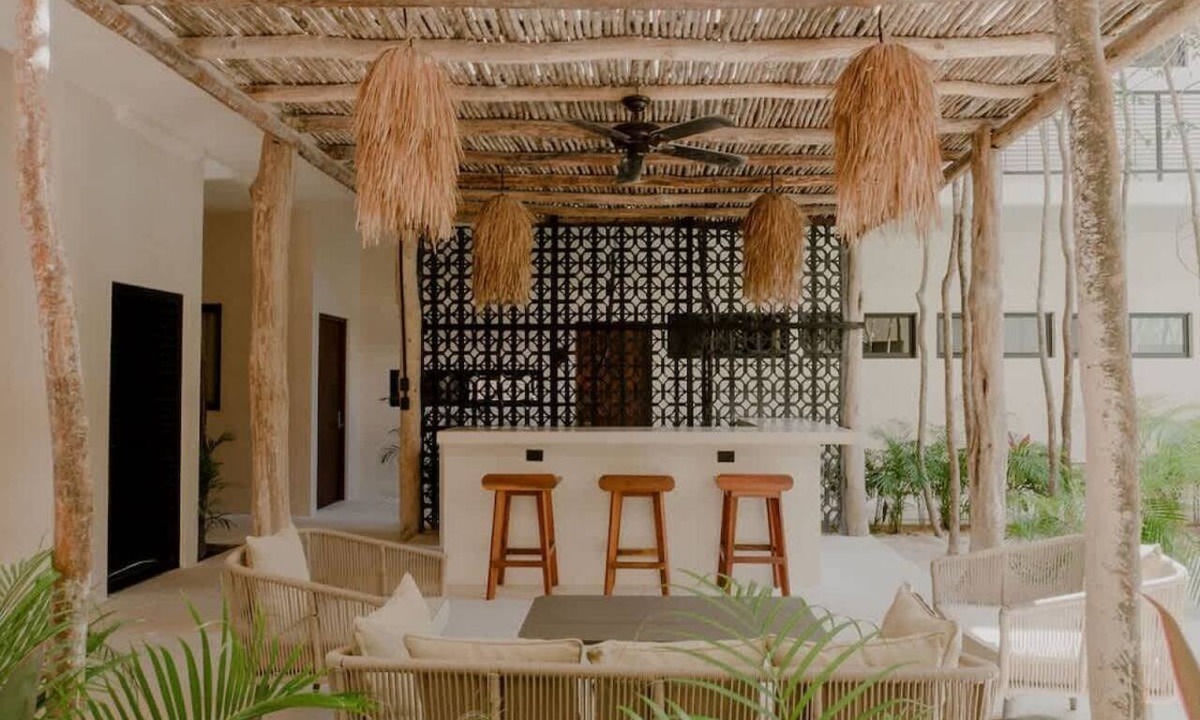 Tulum Condo | Casa Coba Boho Private Pool Beach Club Access