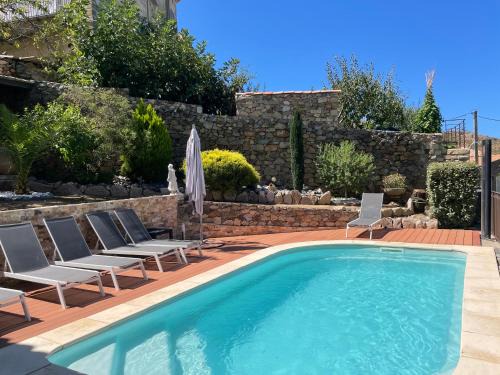 Feliceto House | Casa Leca de caractère piscine chauffée privée classée 4 étoiles