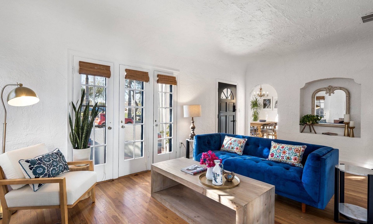 Roosevelt House | Casa Magdalena Spanish Bungalow + Private Casita | Historic Phoenix Charm | Prime Location
