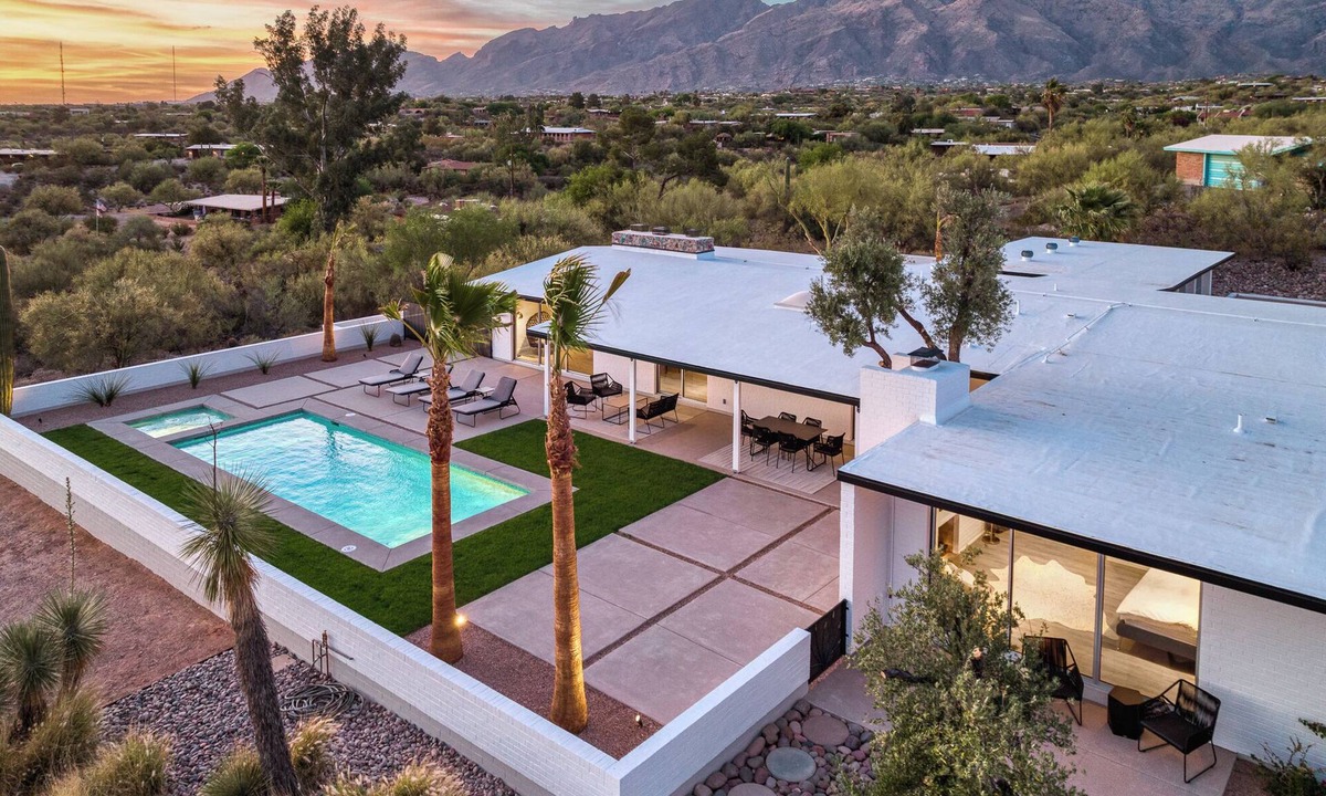 Tucson House | Catalina Foothill Hideaway by Gather: Mid-Century Retreat w/Pool & Mtn Views