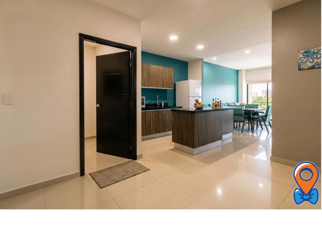 Mazatlan Apartment | Depa Amplio Vista al Mar Cerca del Malecón