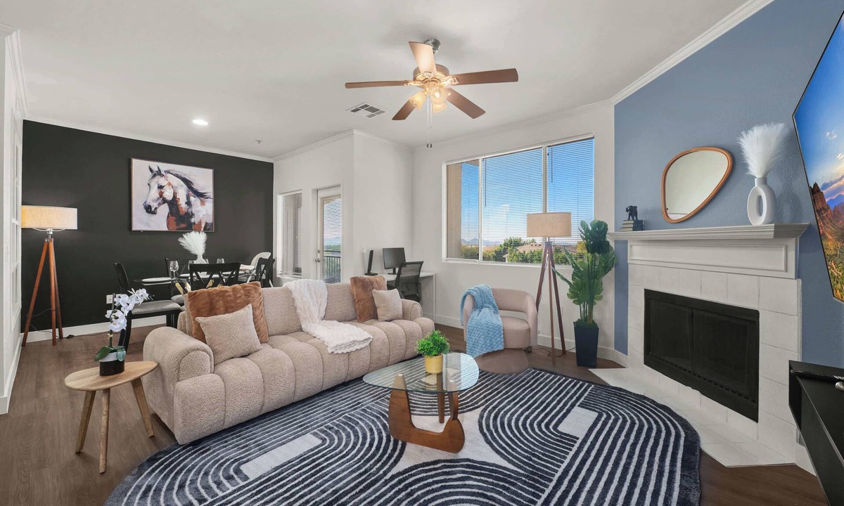McDowell Mountain Apartments Apartment | Desert Luxe Retreat w Pools, Patio & EV Parking