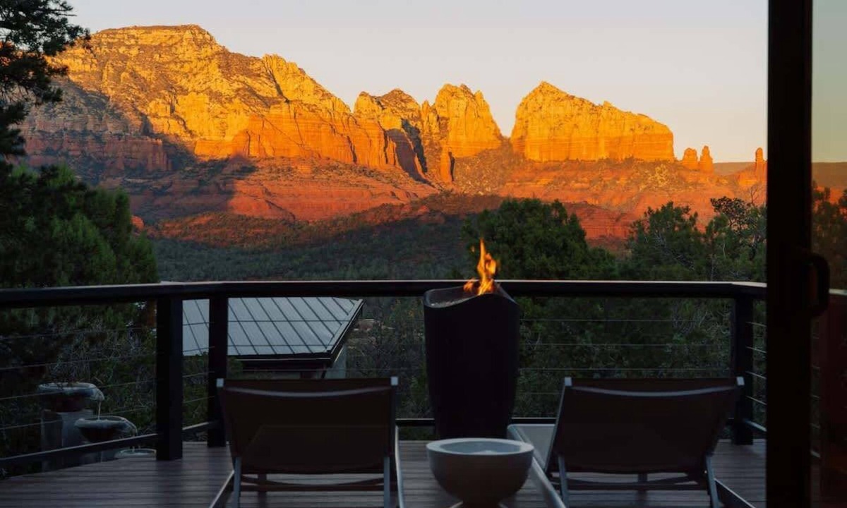 West Sedona House | Eagle Dancer Spa Sanctuary | Picture Perfect Views