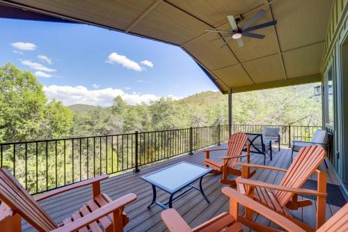 Payson House | Games & Outdoor Seating: Cabin in Scenic Payson!