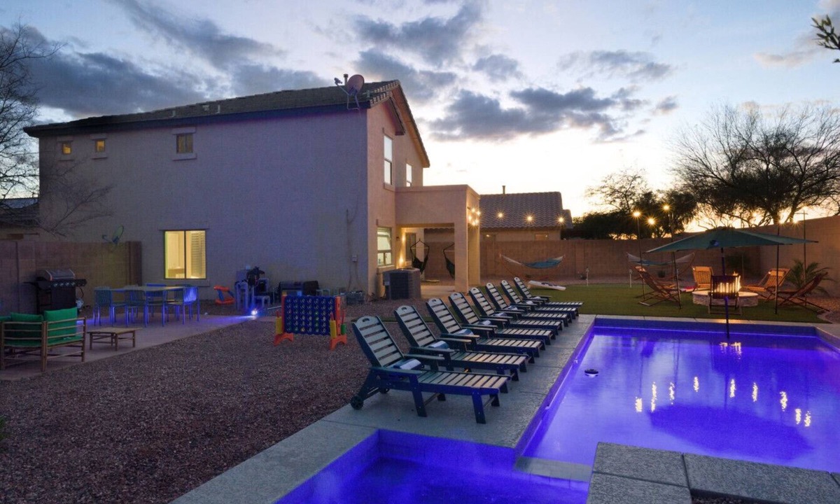 Casa Grande Villa | Glow & Go Heated Pool, Spa, Mini Golf, Fire Pit