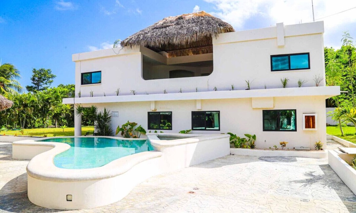 Playa del Carmen House | Gran Palapa house private pool and cenote access