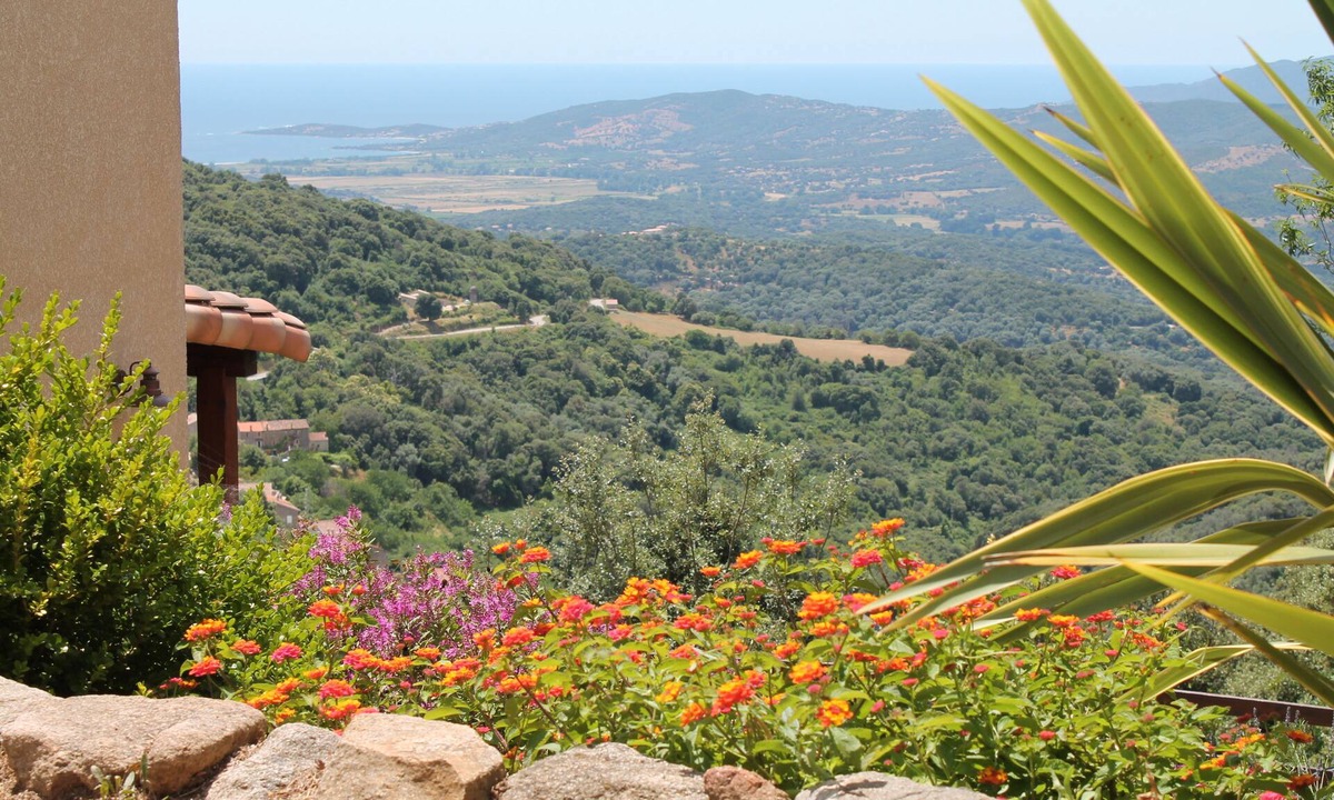 Sollacaro House | Independent garden level with exceptional views