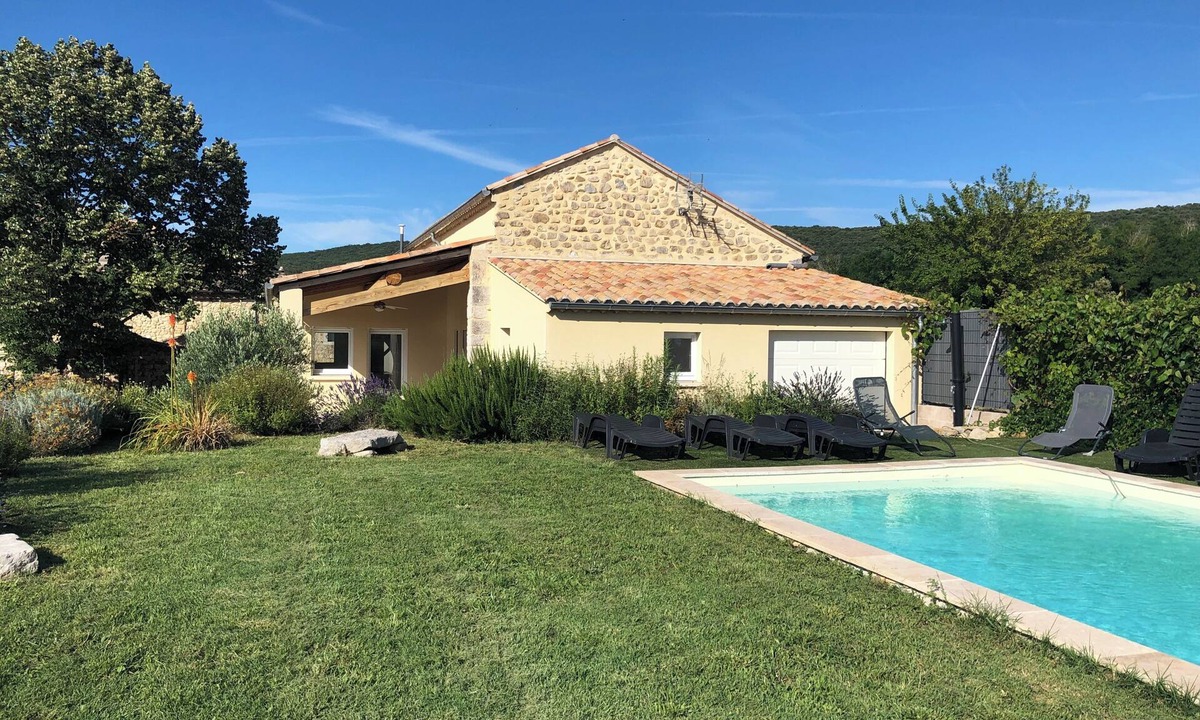 Lagorce Villa | LA BASTIDE DES TERRIERS gîte classé 4 * - private swimming pool - Lagorce