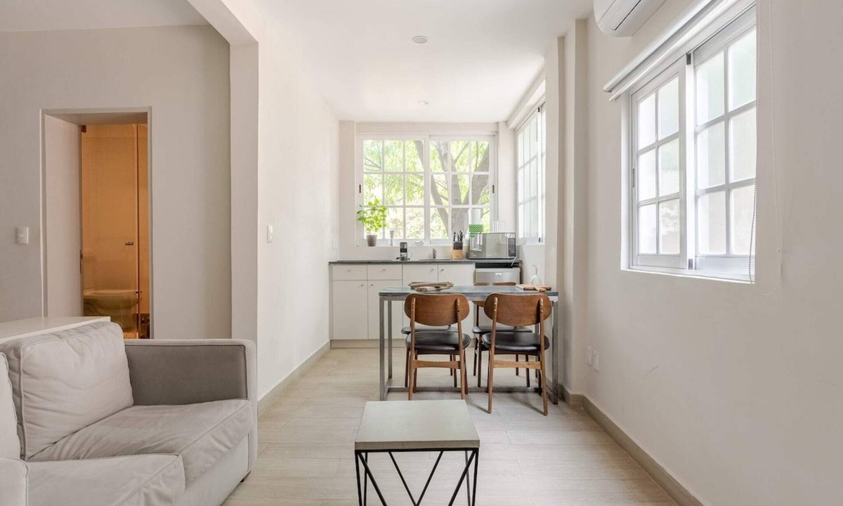 Del Carmen Apartment | Loft con Dos Camas Matrimoniales en Coyoacán