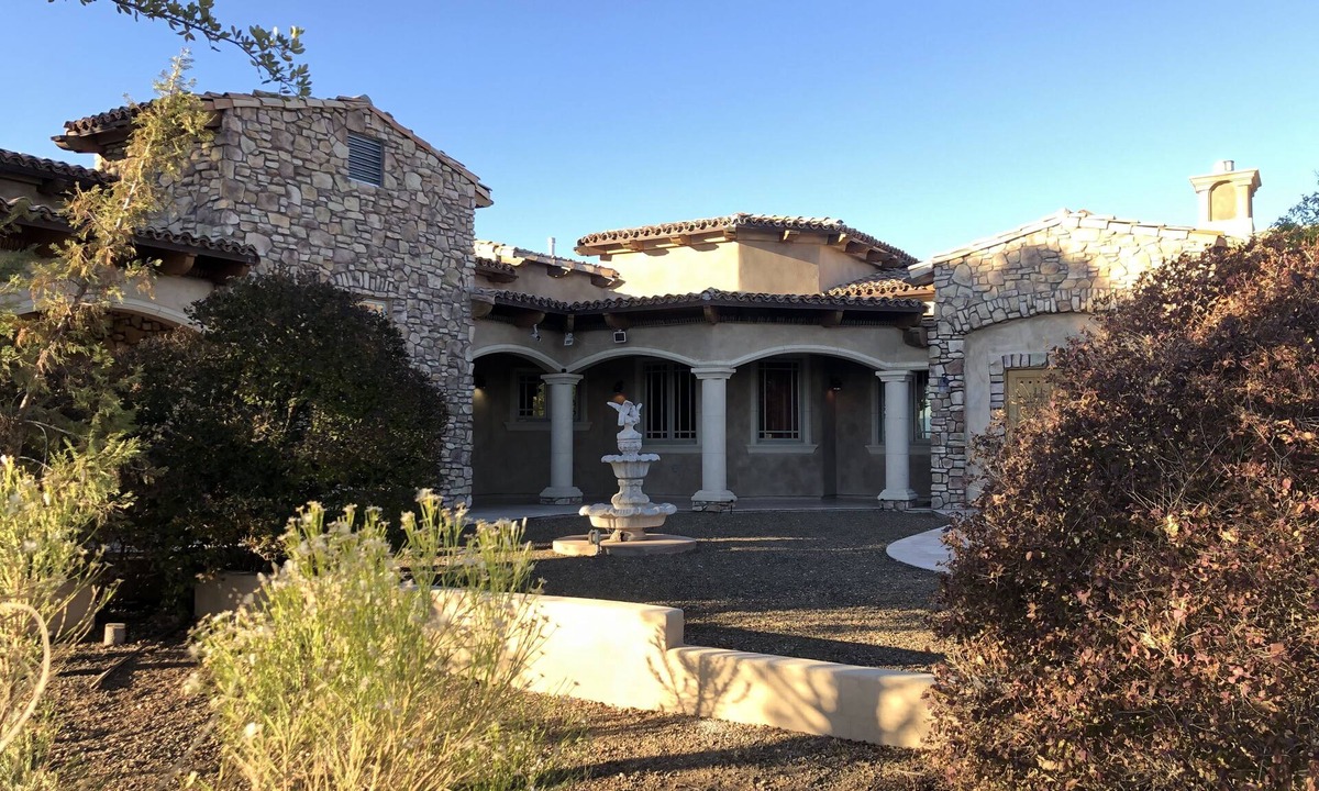 Cottonwood Villa | Luxurious Mediterranean Style Villa, Secluded on 3 Acres, 5 Bedrooms Near Sedona