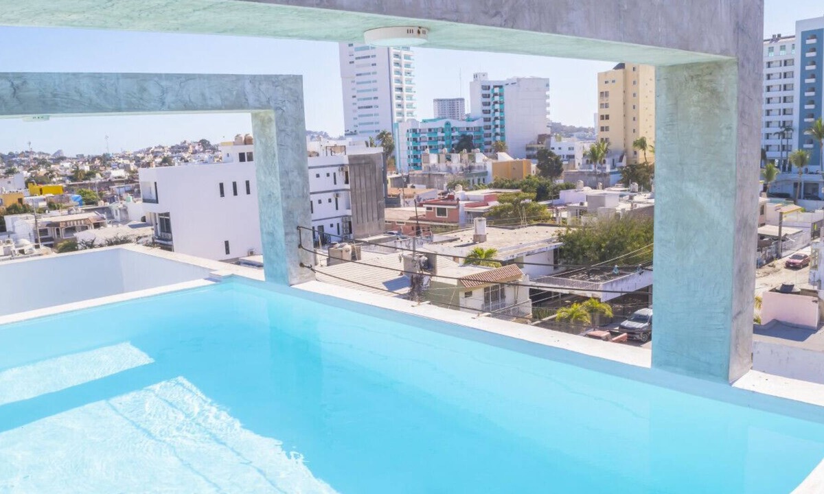 Mazatlan Condo | Modern boutique hotel one block from the boardwalk