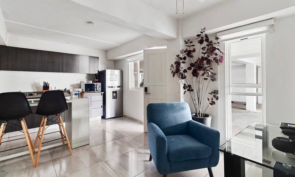 Downtown Queretaro Apartment | +MS +Suite Única privada +Loft céntrico +Zaragoza y Tecnológico