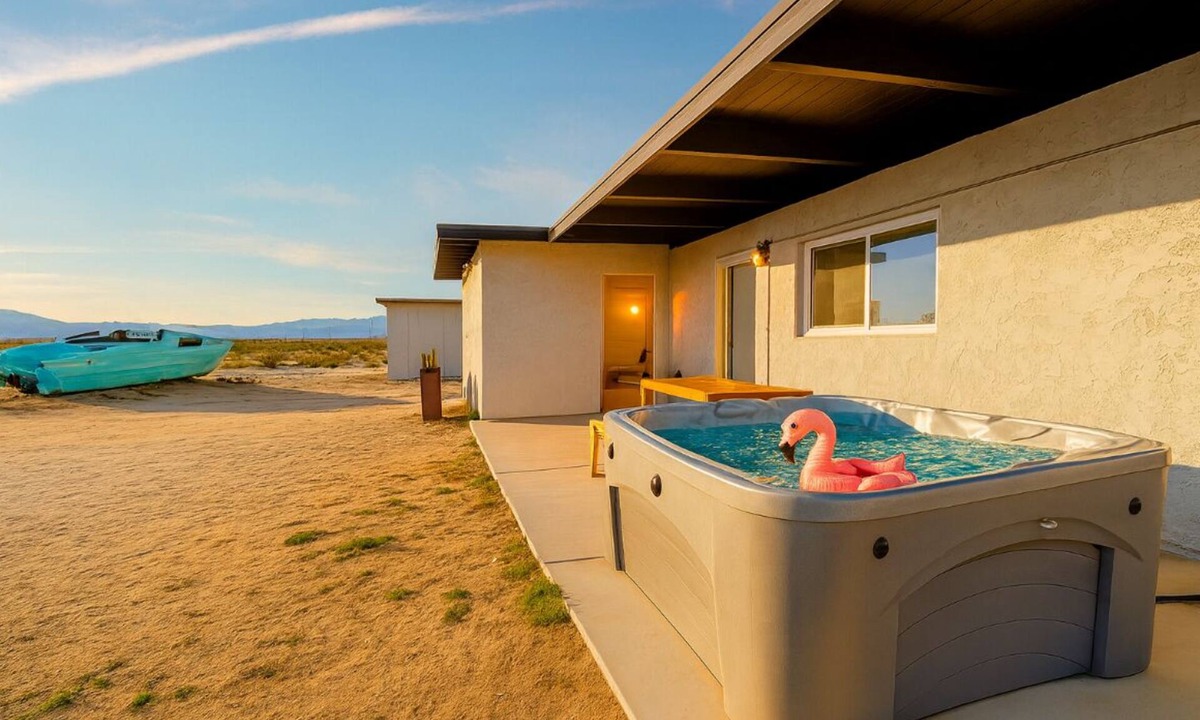 Wonder Valley House | Perfect Desert Oasis at Starry Hideaway- Modern Desert Escape with Hot Tub