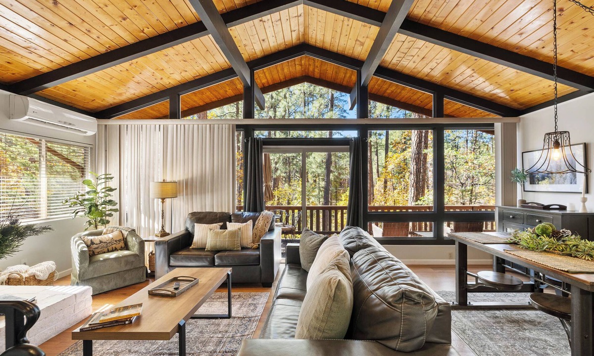 Groom Creek Cabin | Ponderosa HideAway | 4-Br Cabin Groom Creek, Prescott | Mtn View Trails Brbq