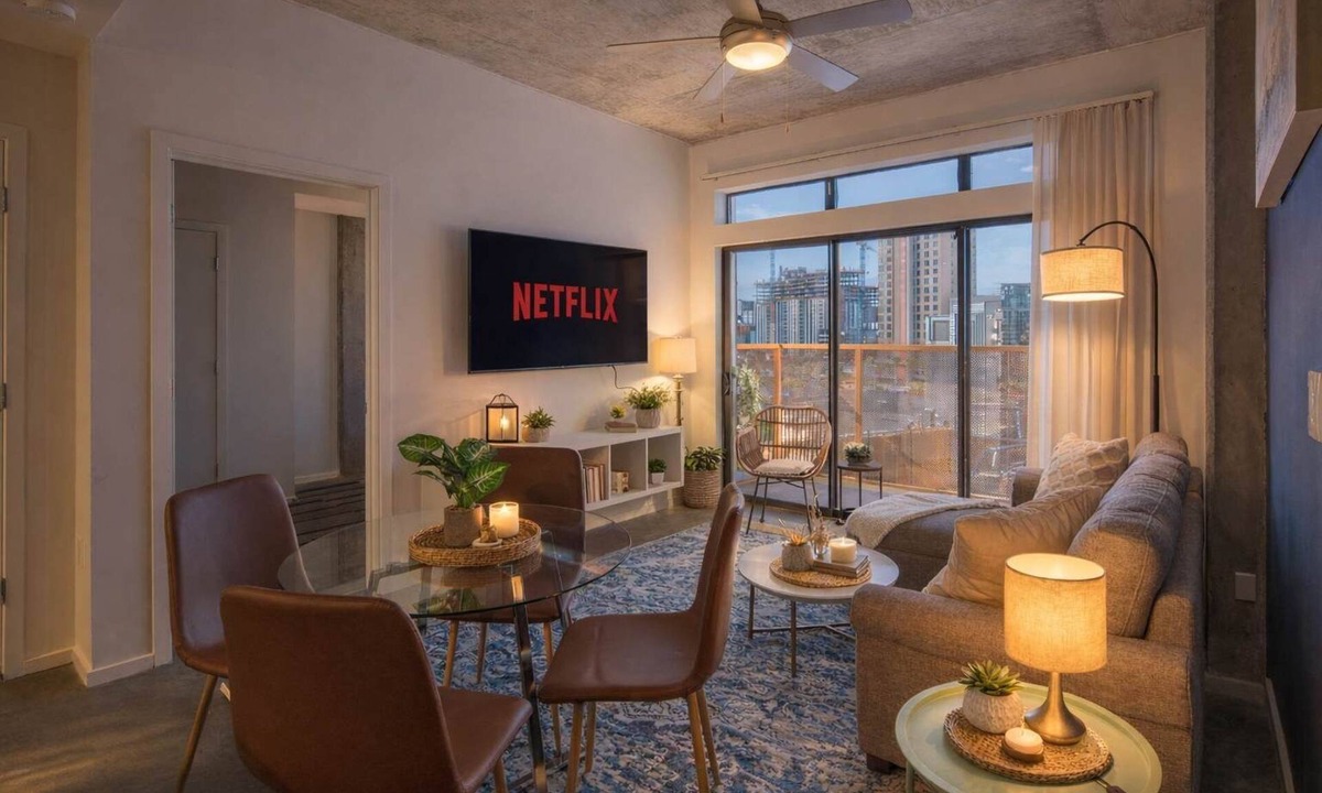 Evans Churchill Apartment | Prime Downtown Location w Gym, Pool, and Parking