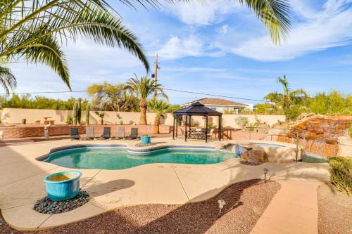 Casas Adobes House | Resort-Style Backyard & Pool: Luxe Tucson Home