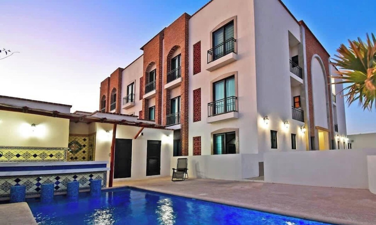 La Paz Condo | Rooftop Lounge Ocean Views, Pool, Near Malecon