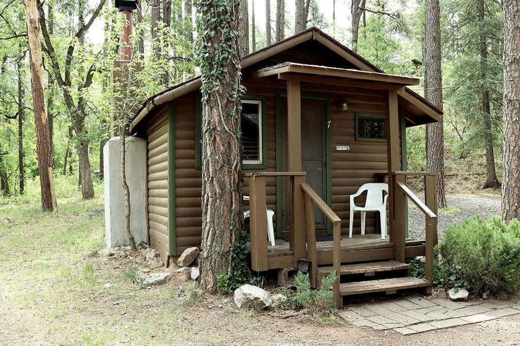 Christopher Creek House | Rustic Studio Cabin with Fireplace, along Tonto National Forest, Perfect for a Weekend of Relaxation