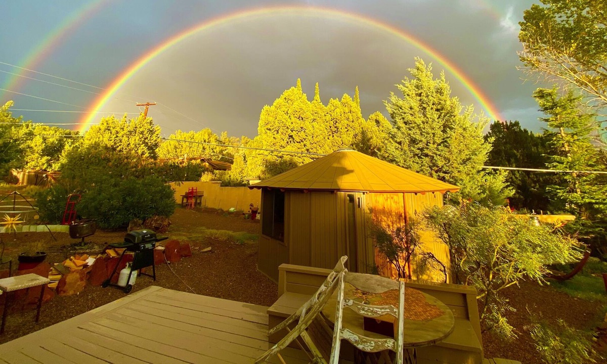 West Sedona Cottage | Sedona Yurt Peace Place