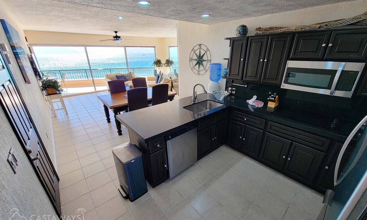 Sandy Beach Condo | Sonoran Spa E707 - 2 BR Next to the Pool, High Speed Wi-Fi - Beachfront Upper Floor Luxury Condo