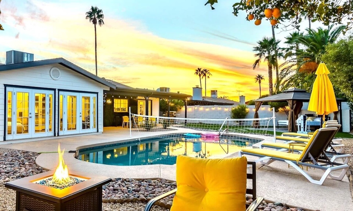 Thunderbird Desert Estates House | Spacious Scottsdale home with resort yard, heated pool included in price!