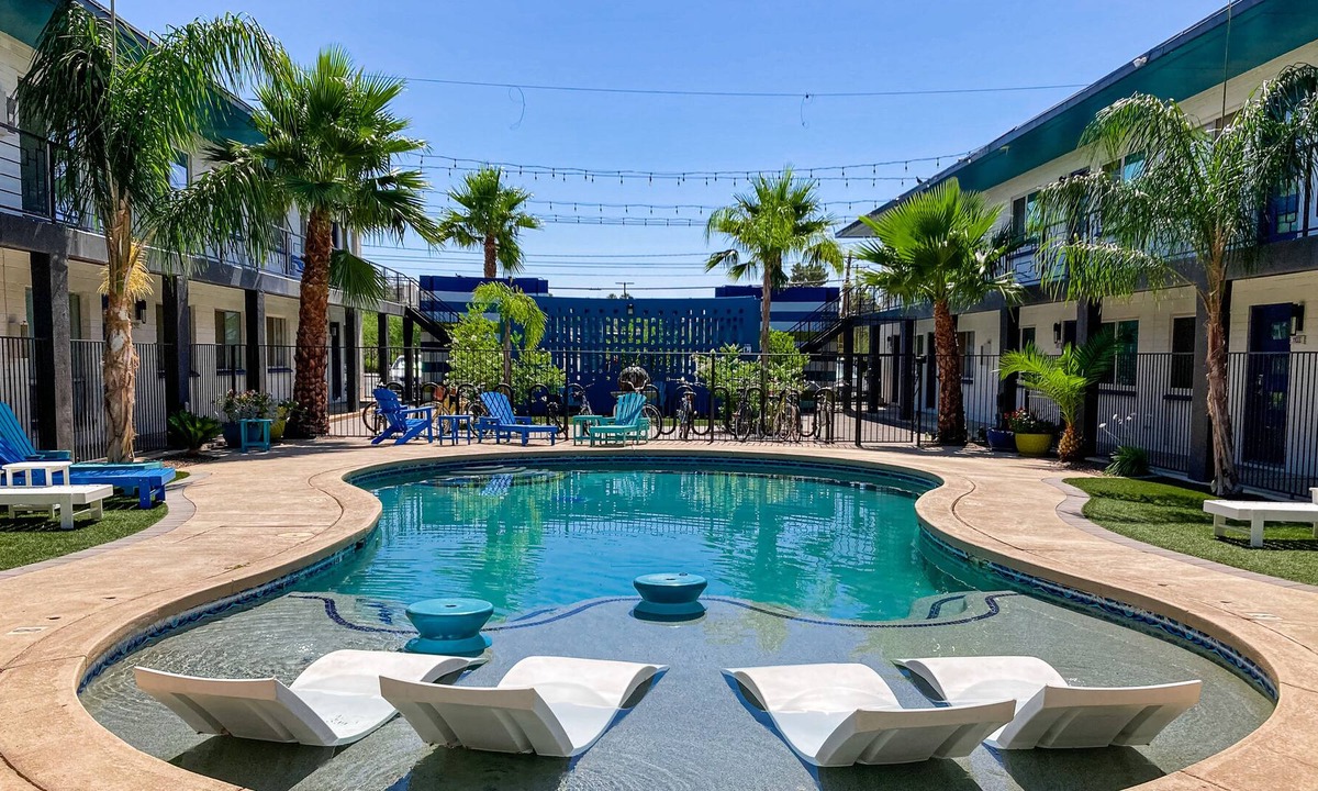 Feldman's Condo | Stylish dog-friendly getaway near downtown with pool, central AC, and fast WiFi