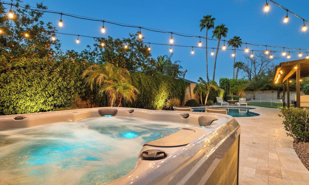 Paradise Valley Village House | Stylish Home w/Hot Tub, Heated Pool & Game Room