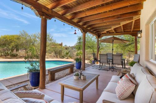 Tortolita House | The Desert Preserve Pool Desert Views Quiet Retreat