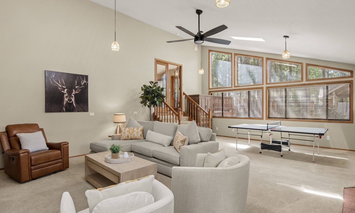 Flagstaff Cabin | Two Living Areas Room to Gather and Spread Out