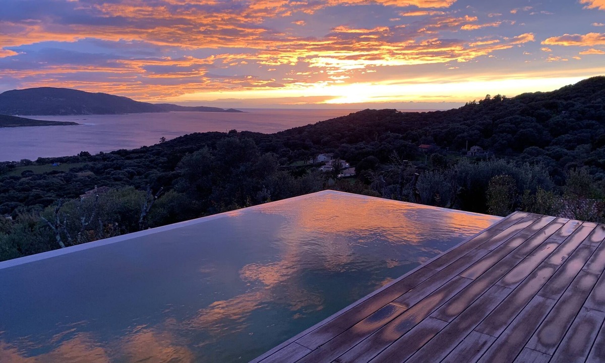 Olmeto Villa | Villa Lourada architect house, swimming pool, spa 1.5 km from beautiful beaches