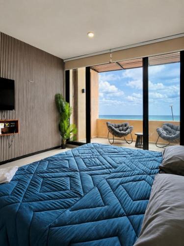 Telchac Puerto Villa | Villa oasis among the palms
