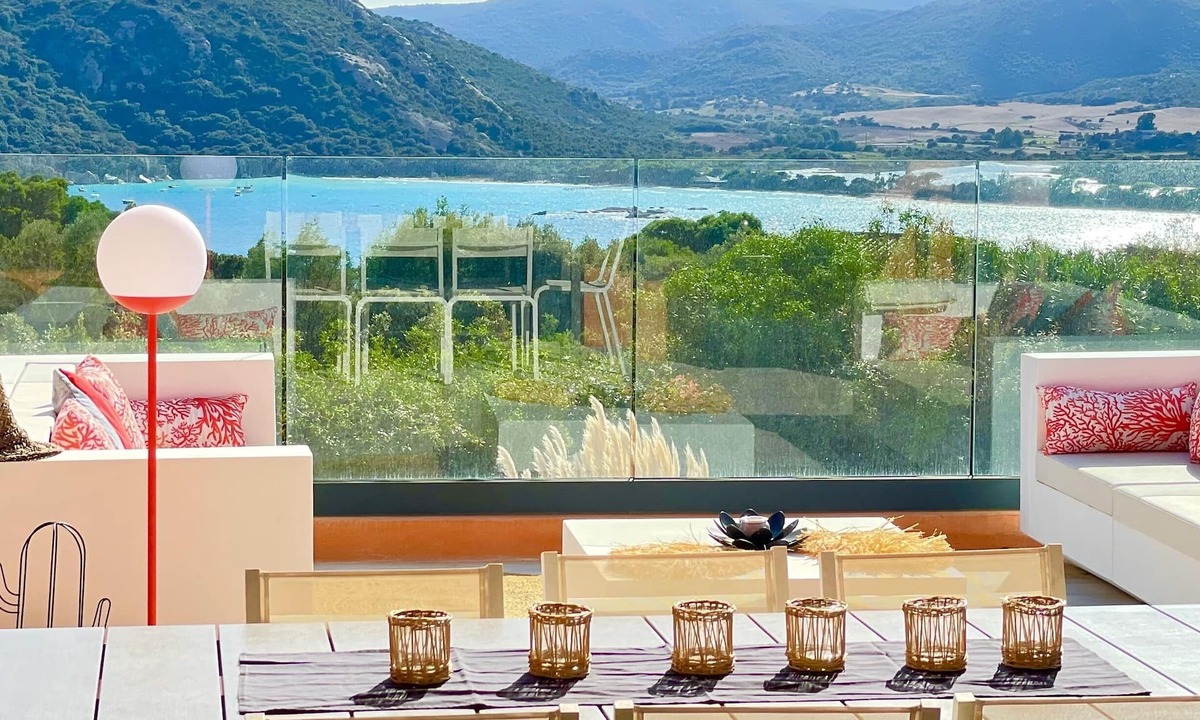 Santa Giulia Villa | Villa Santa Giulia, 800 m from the beach, panoramic sea view, heated swimming pool.