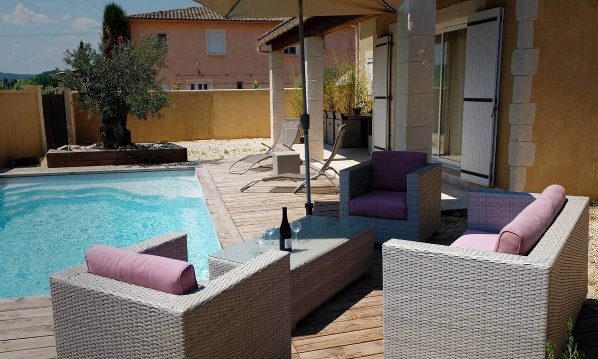 Cornillon Apartment | Villa with all comforts - Private swimming pool - Plancha