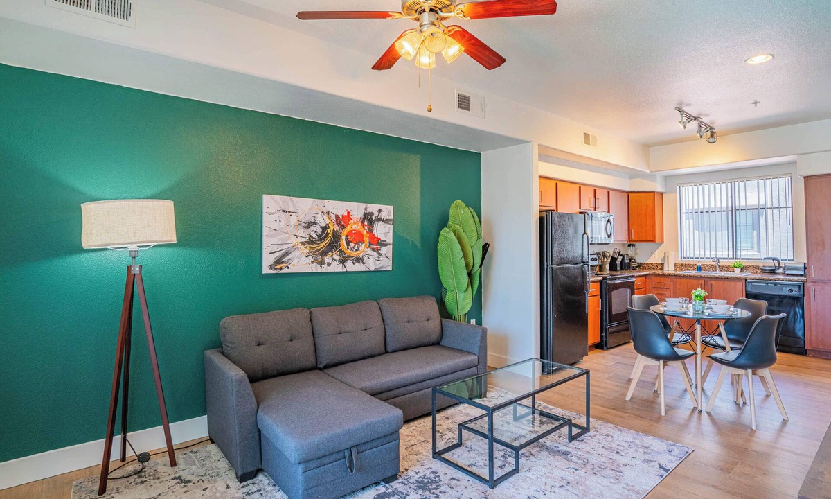 Glendale Sports and Entertainment District Apartment | Walk To Westgate w/Modern Pool, Gym, Parking, W/D