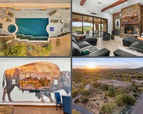 Canyon Ridge Estates House | Your Luxury Desert Villa with Pool Hot Tub & Views